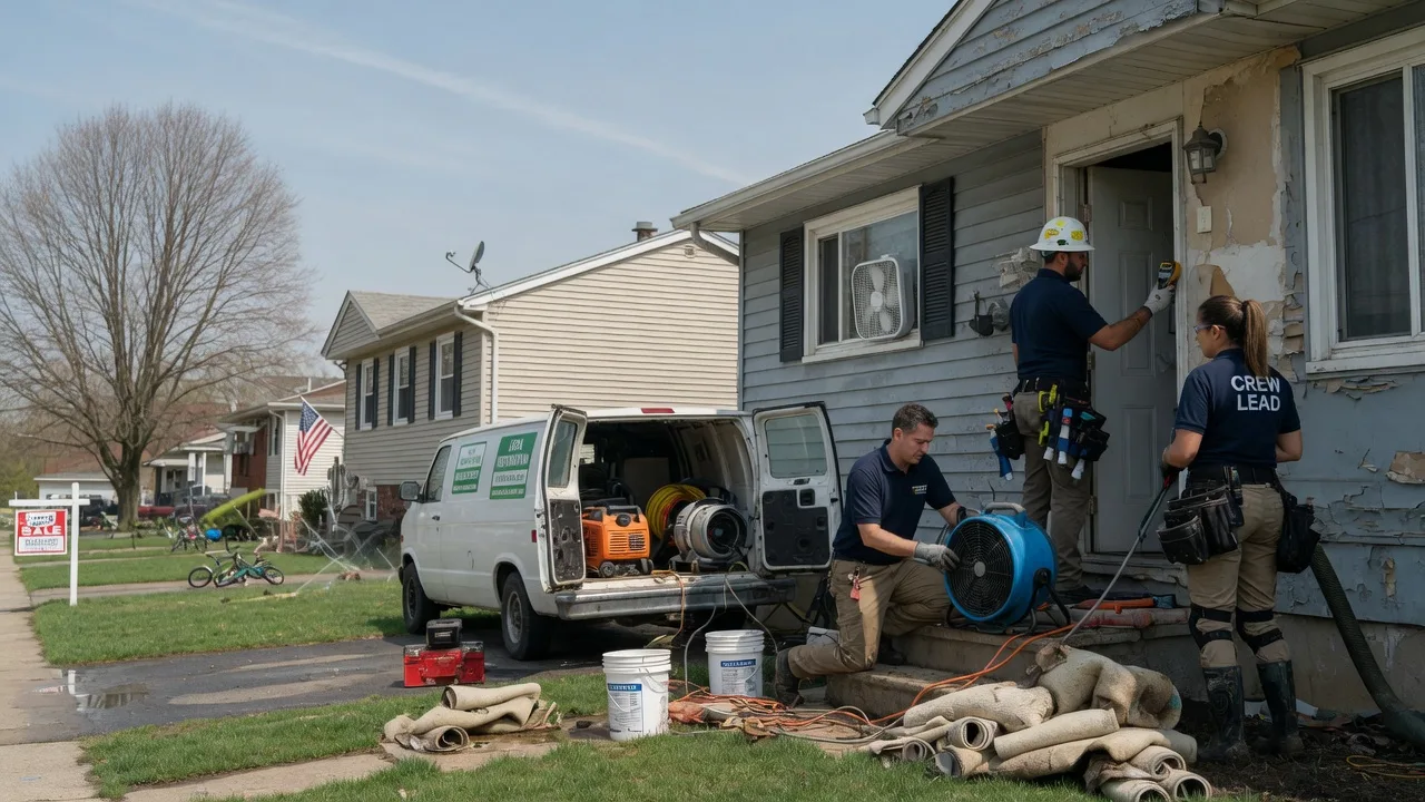 Flood Cleanup in Auburn, MI near me